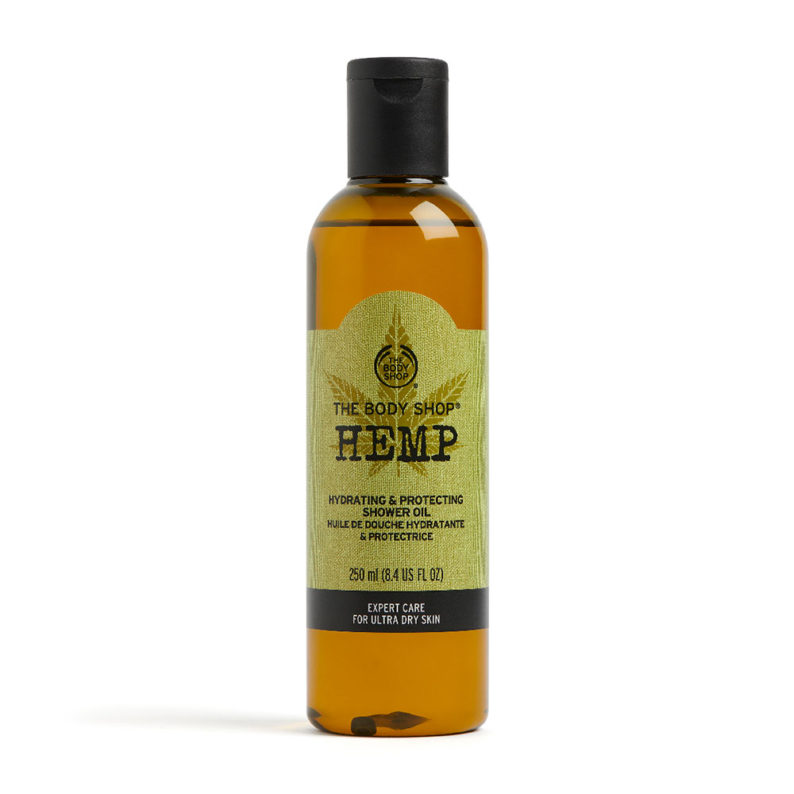 The Body Shop Hemp Hydrating and Protecting Shower Oil