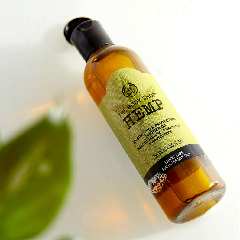 The Body Shop Hemp Hydrating and Protecting Shower Oil001