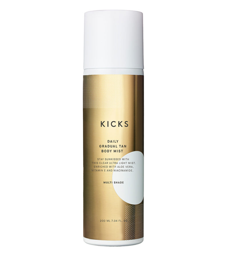 KICKS Beauty Daily Gradual Tan Body Mist multi shade