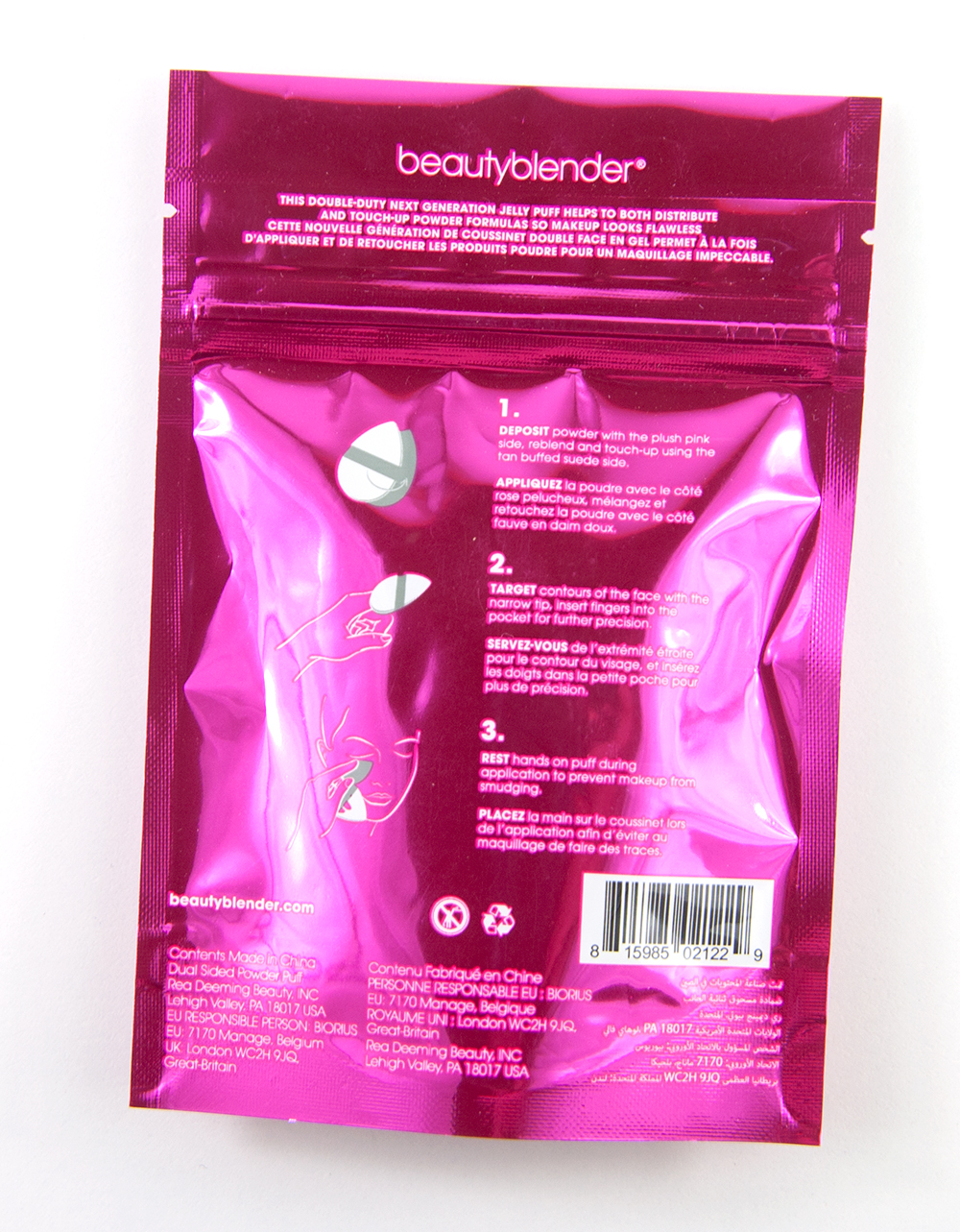 BeautyBlender Power Pocket Puff Double Sided Powder Puff