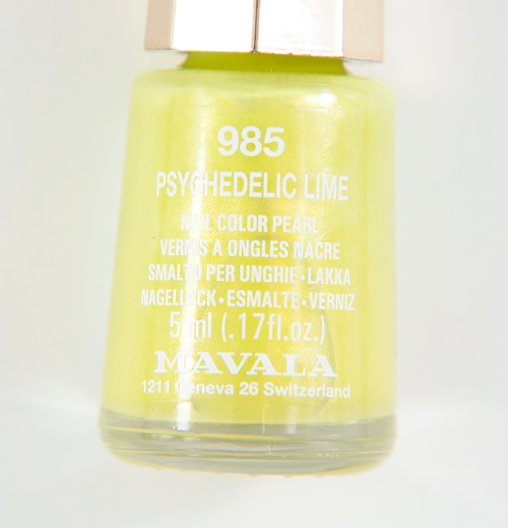 Mavala Psychedelic Lime (985) Nail Color Pearl