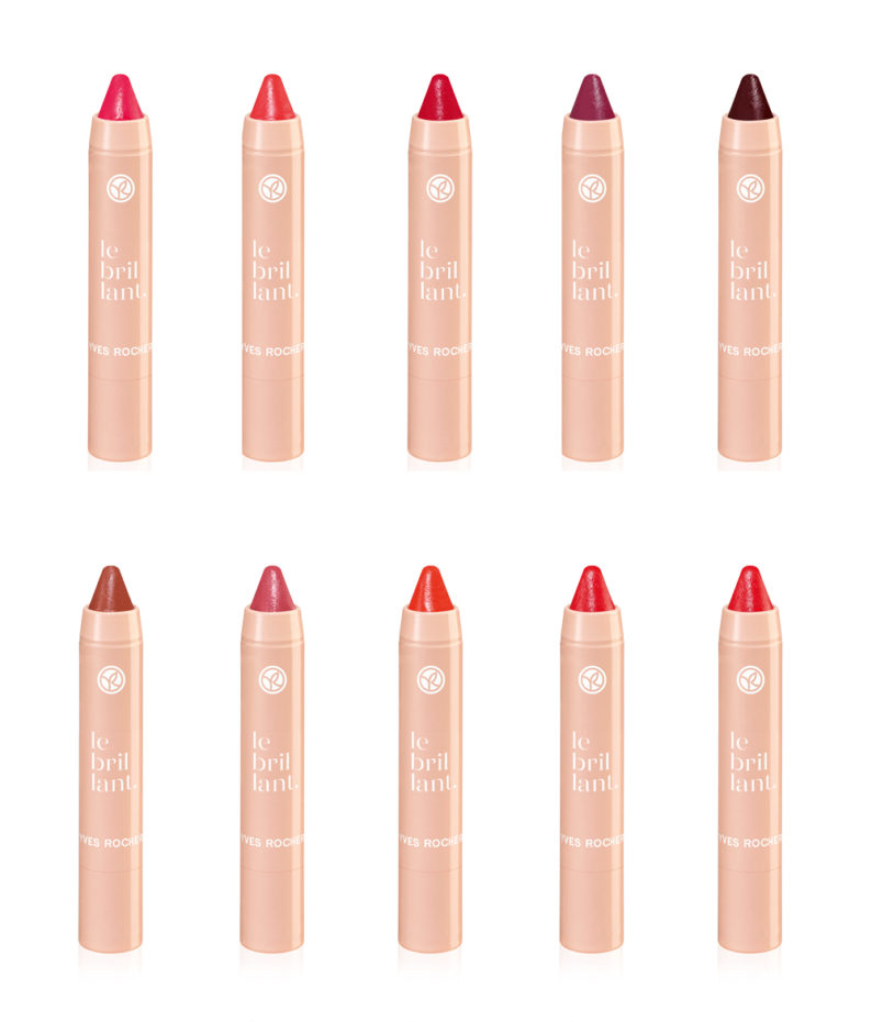 Yves Rocher Le Brillant Lip Crayons