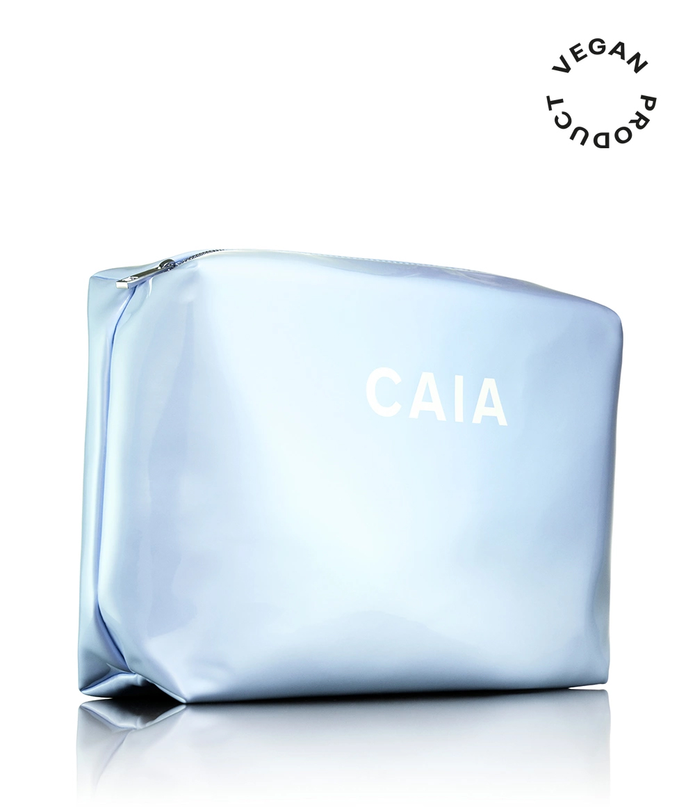 Caia Blue Toilet Bag