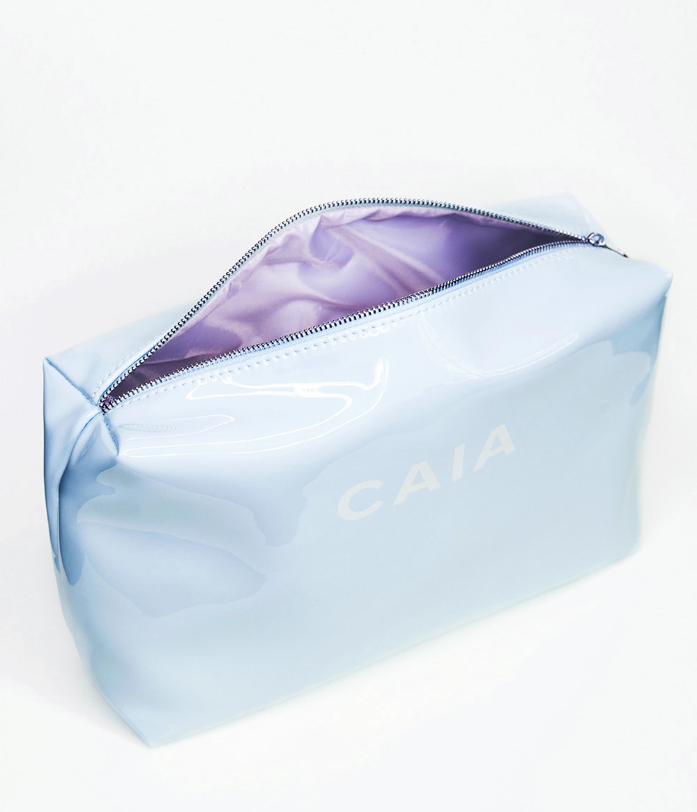 Caia Blue Toilet Bag
