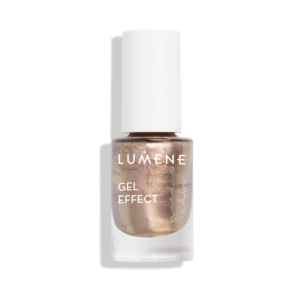 Lumene Nordic Chic Nail Polish Gel Effect 74 Gilver Glory