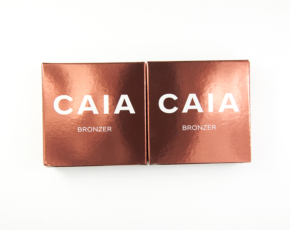 CAIA Bronzers Antigua och Gold Coast Produktsida Förpackningar