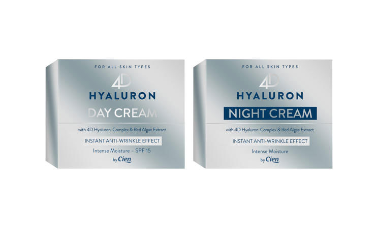 Cien 4D Hyaluron Day Cream & Night Cream