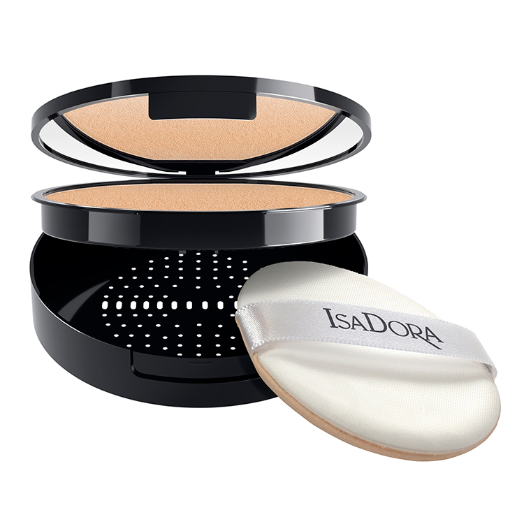 IsaDora Nature Enhanced Flawless Compact Foundation 80 Porcelain