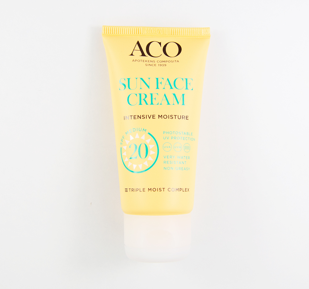 ACO Sun Face Cream SPF 20