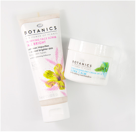 Boots Botanics Scrub & Skin Calming Day Cream