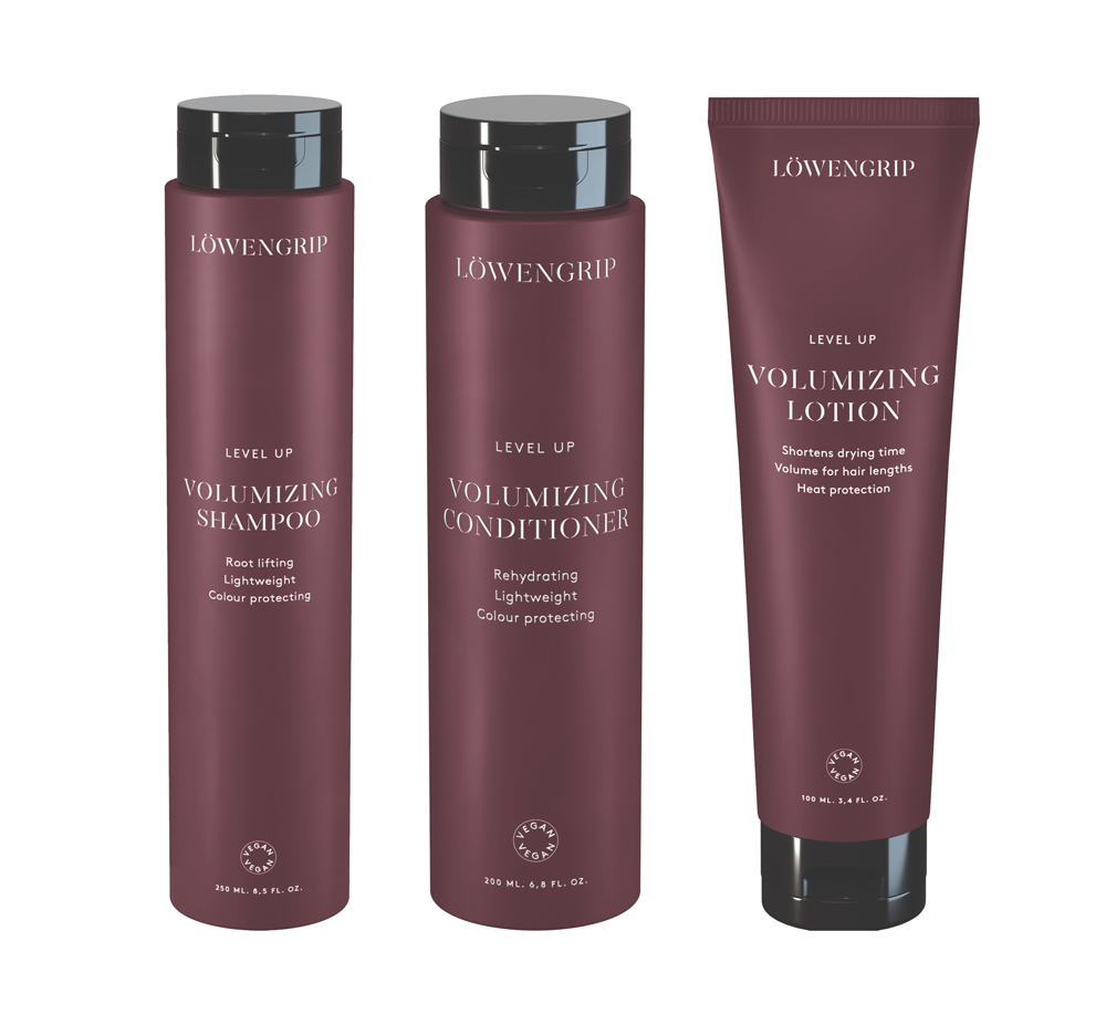 Löwengrip Level Up Volumizing Shampoo, Conditioner & Lotion