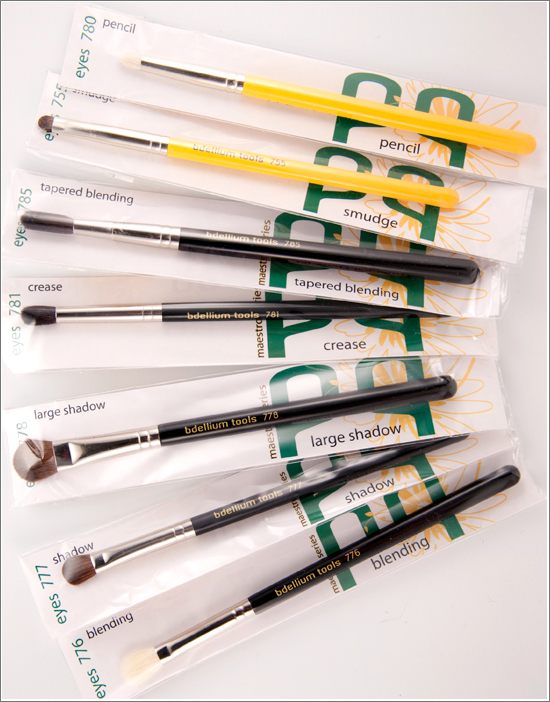 Bdellium Tools Eye Brushes — Studio & Maestro