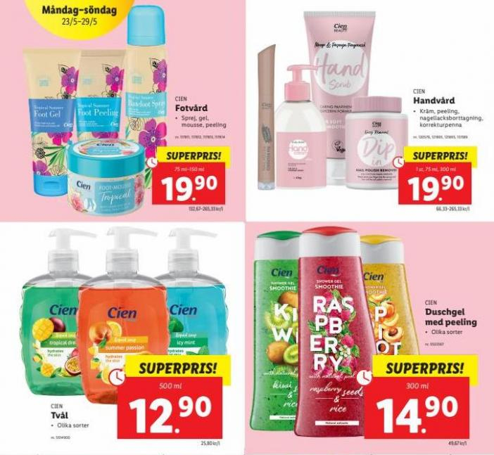 Nyheter från Cien hos Lidl vecka 21 2022