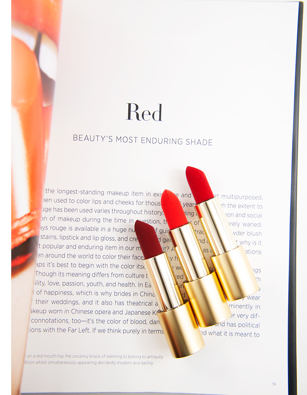 Lisa Eldridge True Velvet Red Lipsticks & Face Paint Book