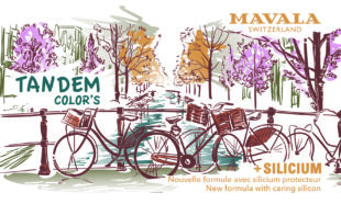 CAIA Nougat Lip Pencil Mavala 2023 Tandem Color's Card